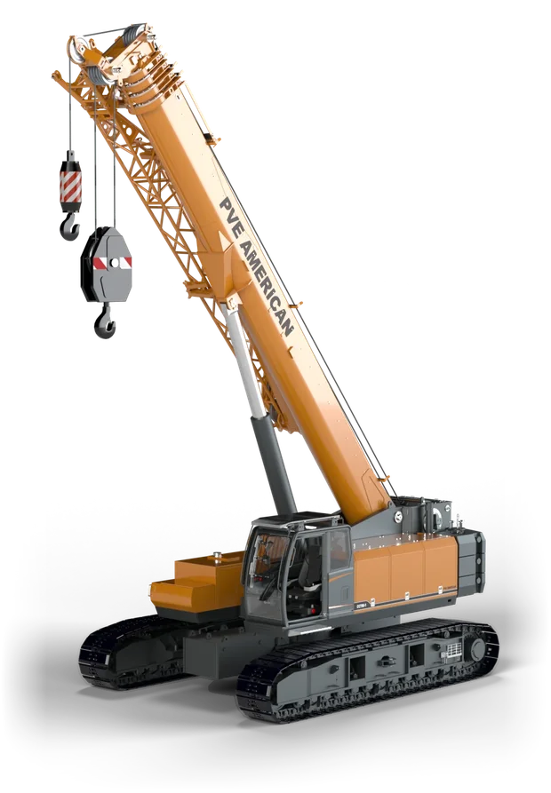 CCT80-1 telescopic boom crawler crane