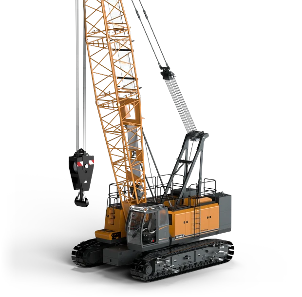 EC100-1 lattice boom crawler crane